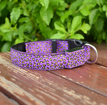 Load image into Gallery viewer, LED Dog Collar Safety Adjustable Nylon Leopard Pet Collar
