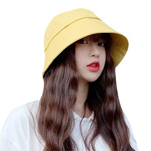 Load image into Gallery viewer, Trendy Japanese sunscreen bucket hat Korea ins basin hat
