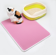 Load image into Gallery viewer, Pet Cat Litter Mat Pet Supplies EVA Double Cat Litter Mat
