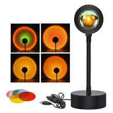 Load image into Gallery viewer, Sunset Projection Lamp Sunset Projector Night Light Wall Decoration Lighting
