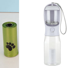 Load image into Gallery viewer, Portable Cat Dog Water Bottle Food Feeder Drinker Poop Dispenser 3 In 1 Leak-proof Multifunctional Dog Water Bottle Pet Products
