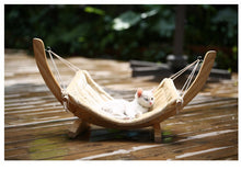 Load image into Gallery viewer, Cat Hammock Wooden Bed Pet Supplies
