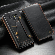 Load image into Gallery viewer, Leather case flip phone case
