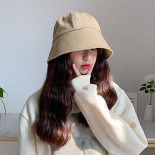 Load image into Gallery viewer, Trendy Japanese sunscreen bucket hat Korea ins basin hat
