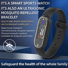 Load image into Gallery viewer, New Mosquito Repellent Bracelet Ultrasonic Insect Wristband Watch Portable Repeller Electronic Bracelet Anti Mosquito Baby Kids Adults
