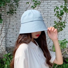 Load image into Gallery viewer, Trendy Japanese sunscreen bucket hat Korea ins basin hat
