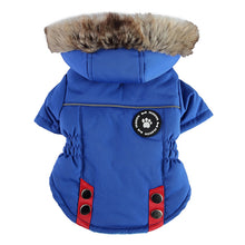 Load image into Gallery viewer, Pet Winter Cotton Dog Clothes Zipper Jacket Dog Supplies
