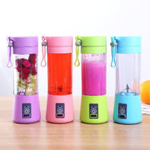 Load image into Gallery viewer, Portable Blender With USB Rechargeable Mini Kitchen Fruit Juice Mixer
